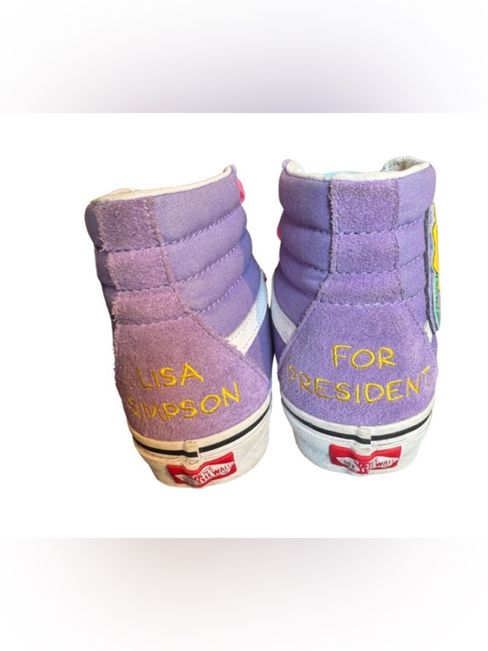RARE Lisa Simpson for President Vans RARE - Picture 6 of 9